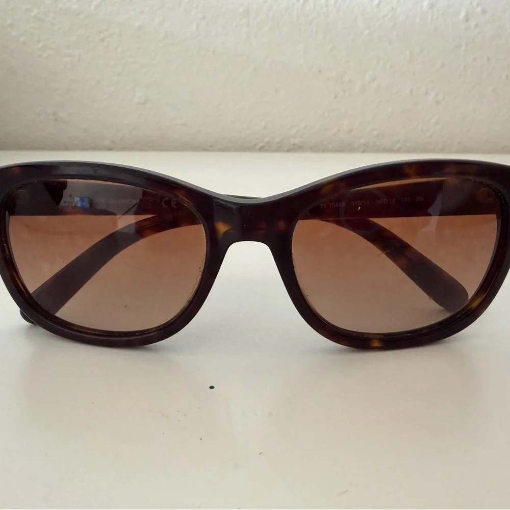 Tory Burch Tortoise Shell Sunglasses - Picture 3 of 9